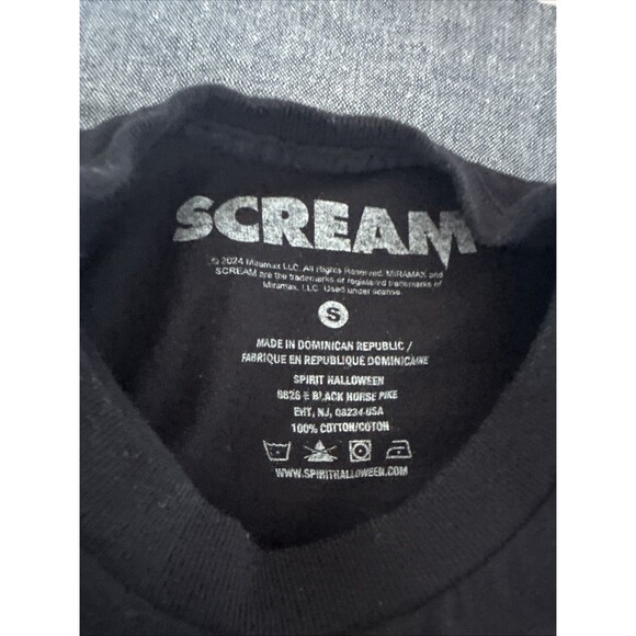 Black Billy Loomis Scream Tshirt Black “We All Go A Little Mad Sometime” Small - Picture 4 of 4